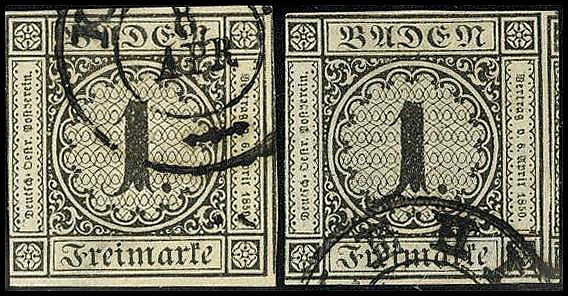 ALTDEUTSCHLAND. 
BADEN- ORTSSTEMPEL. 
K(EHL) u. (K)EHL 1 Marke dünn, 2 sich er...