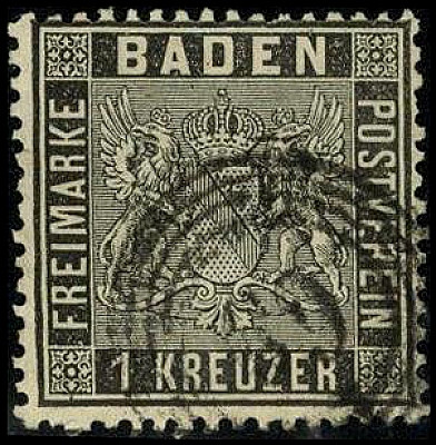 ALTDEUTSCHLAND. 
BADEN- ORTSNUMMERNSTEMPEL. 
"69" KENZINGEN 4 Ring a. 1 Kr. sc...