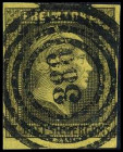 ALTDEUTSCHLAND. 
PREUSSEN- NUMMERNSTEMPEL. 
"386" Erfurt (Thür.) zentr. klar a. 3 Sgr. schw. a. gelb, voll- breitr. Mi. 4a. . 


Pra.⊙