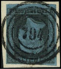 ALTDEUTSCHLAND. 
PREUSSEN- NUMMERNSTEMPEL. 
"794" Landsberg a.d.W. (Brdbg.) zentr.,klar, gerade a. 2 Sgr. schw. a. blau, voll- breitr. Mi. 3. . 

...