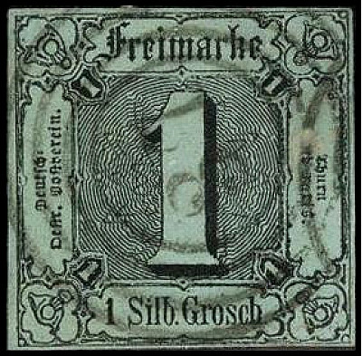 ALTDEUTSCHLAND. 
THURN UND TAXIS- NUMMERNSTEMPEL. 
"37" Langenselbold zentr., ...