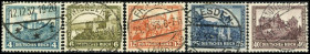 DEUTSCHES REICH. 
WEIMARER REPUBLIK 1923-1933. 
Nothilfe 1932 kpl. (5) Vollstempel. Mi. 474- 478 (110,-). . 


feinst ⊙