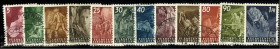 LIECHTENSTEIN. 
Landarbeit 5 Rp - 1 Fr. (12), einige l. Rf. Mi. 289-300 (70,-). . 


Pra. ⊙