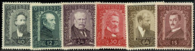 ÖSTERREICH. 
ÖSTERREICH - I. Republik. 
12-64g Wohlfahrt 1932 Österr. Maler (6). Mi. 545-550 (** 320,-). . 


**/*