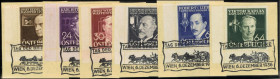 ÖSTERREICH. 
ÖSTERREICH - I. Republik. 
12- 64 g (6) 1936 Wohlfahrt, Österr. Erfinder, 6 Bfst. mit Sstpl. Tag d. Briefmarke. Mi. 632- 637 (60,-). . ...