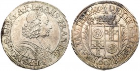 German States: Mainz. Anselm Franz Von Ingelheim (1679-95). Silver 60 Kreuzers, 1680. ANS: FRAN: D: G: AR. EPS MOG. S.R.I.P. G. A. P. E., bust right. ...