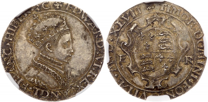Edward VI (1547-53). Pattern silver Shilling, dated 1547 in Roman numerals, poss...