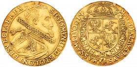 Sigismund III / Zygmunt III Wasa (1587-1632)
5 Ducats/Talar koronny medalowy-5 dukat&oacute;w (1)614, 16.9g. 39.2mm. Bydgoszcz/Bromberg. Struck from ...