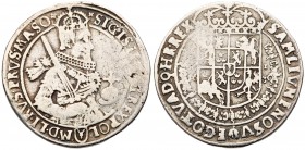 Sigismund III / Zygmunt III Wasa (1587-1632)
Half Taler/Poltalar koronny 1630 II, 13.64g. Bydgoszcz/Bromberg. Crowned and armored half-figure right h...