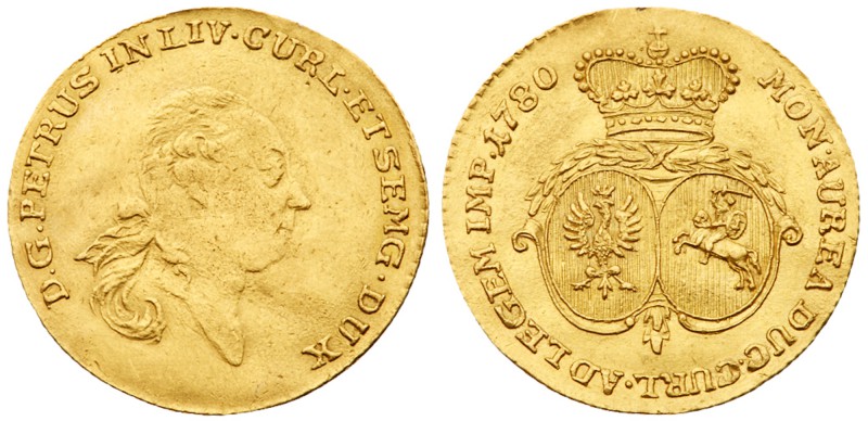 Courland, Peter Biron / Lenne Ksi?stwo Kurlandii, Piotr Biron (1769-1795)
Ducat...