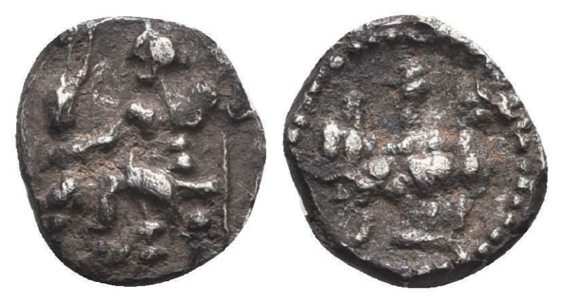 Greek Coins, AR Obol. 4th - 1st century B.C. AE
Reference:
Condition: Very Fin...