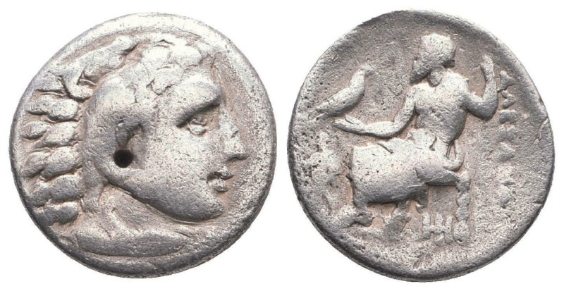 KINGS of MACEDON. Alexander III 'the Great'. 336-323 BC. AR Drachm.
Reference:...