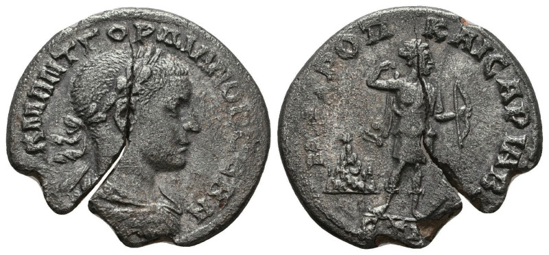 CAPPADOCIA, Caesarea-Eusebia. Gordian III. AD 238-244. AR Tridrachm
Reference:...