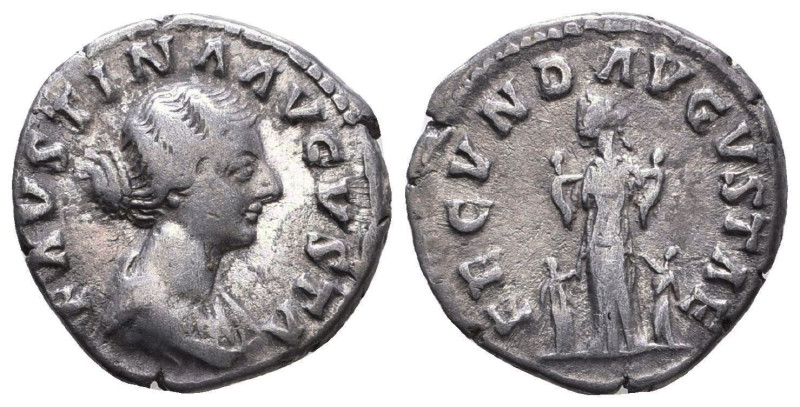 Faustina II. Augusta, A.D. 147-175. AR Denarius
Reference:
Condition: Very Fin...