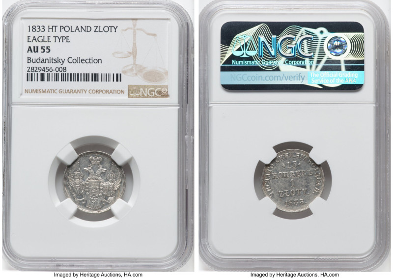 Nicholas I of Russia 5-Piece Lot of Certified Zloty-15 Kopecks NGC, 1) Nicholas ...