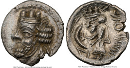 PERSIS KINGDOM. Nambed (Namopat) (ca. 1st century AD). AR hemidrachm (15mm, 1.62 gm, 4h). NGC Choice AU 4/5 - 4/5. Diademed, draped bust of Nambed lef...