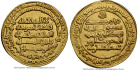Buwayhid. Samsam al-Dawla (AH 367-372 / AD 978-983) gold Dinar AH 370 (AD 981/982) UNC Details (Reverse Scratched) NGC, Suq al-Ahwaz, A-1567 (RR). 5.0...