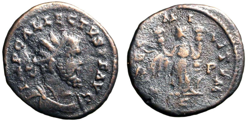 ALLETTO (293-296)Antoniniano per Camulodunum. D/ Busto rad. a ds. R/ FIDES MILIT...