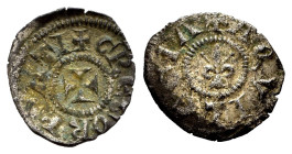 AQUILEIA. Gregorio di Montelongo (1251-1269). Piccolo. Mi (0,29 g). D/ croce. R/ giglio. Bern. 23; Biaggi 152. Raro. BB+