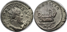 Römische Münzen, MÜNZEN DER RÖMISCHEN KAISERZEIT. Postumus (260-269 n. Chr). Antoninianus (3,35 g. 23 mm). Vs.: IMP C POSTVMVS P F AVG, Gepanzerte Büs...