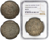 RDR – Habsburg – Österreich, RÖMISCH-DEUTSCHES REICH. Ferdinand I. Taler ND (1564-95), Ensisheim. Silber. Dav. 8092. NGC AU 55