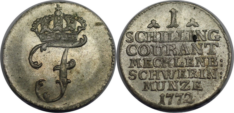 Altdeutsche Münzen und Medaillen, MECKLENBURG - SCHWERIN. Friedrich II. (1756-85...