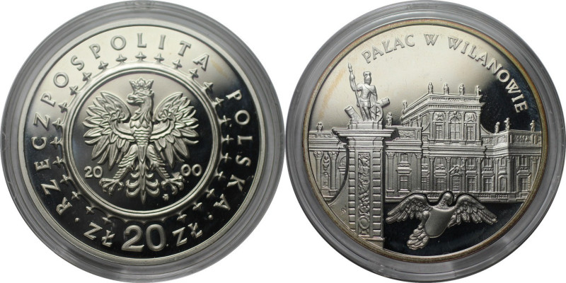 Europäische Münzen und Medaillen, Polen / Poland. Palac w Wilanowie. 20 Zlotych ...