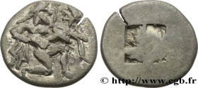 THRACE - THRACIAN ISLANDS - THASOS
Type : Drachme 
Date : c. 510-490 AC. 
Mint name / Town : Thasos 
Metal : silver 
Diameter : 16  mm
Orientation die...