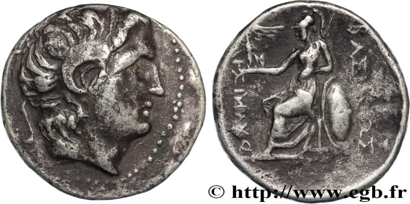 THRACE - THRACIAN KINGDOM - LYSIMACHOS
Type : Tétradrachme 
Date : c. 286-281 AC...