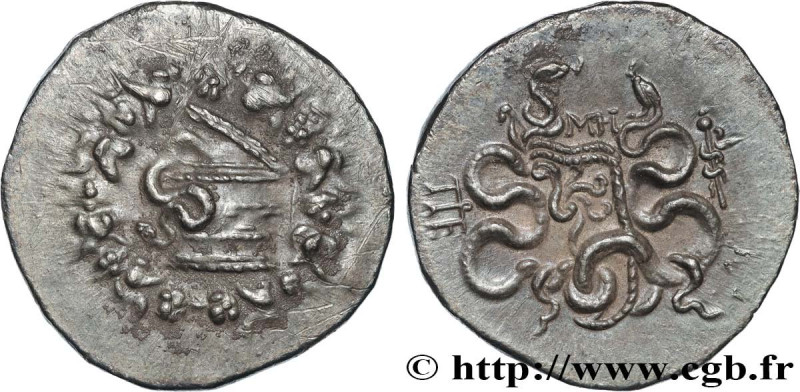 MYSIA - PERGAMON
Type : Cistophore 
Date : c. 123-100 AC. 
Mint name / Town : Pe...