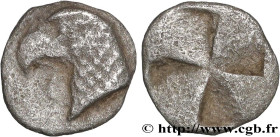 AIOLIS - CYME
Type : Hemiobole 
Date : c. 450 AC. 
Mint name / Town : Cymé, Éolide 
Metal : silver 
Diameter : 7,5  mm
Weight : 0,28  g.
Rarity : R2 
...