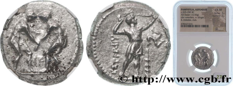 PAMPHYLIA - ASPENDOS
Type : Statère  
Date : c. 370 AC. 
Mint name / Town : Aspe...