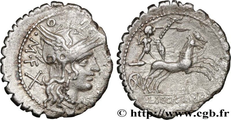 COSCONIA
Type : Denier serratus 
Date : 118 AC. 
Mint name / Town : Narbonne 
Me...