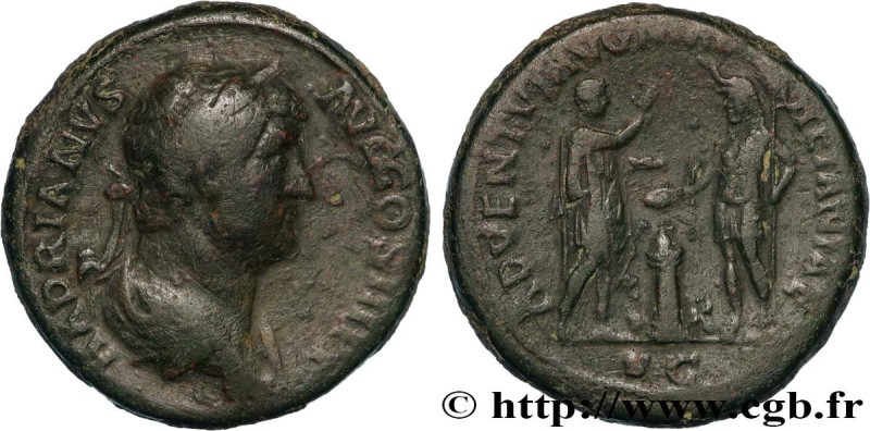 HADRIAN
Type : As 
Date : 136 
Mint name / Town : Rome 
Metal : bronze 
Diameter...