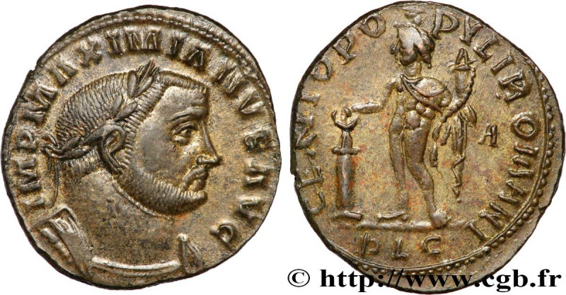 MAXIMIANUS HERCULIUS
Type : Follis ou nummus 
Date : 302 - mi 304 
Date : 300 - ...