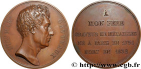 LOUIS-PHILIPPE I
Type : Médaille, A mon père, Nicolas Marie Gatteaux 
Date : 1832 
Metal : copper 
Diameter : 49,5  mm
Engraver : GATTEAUX Jacques-Édo...