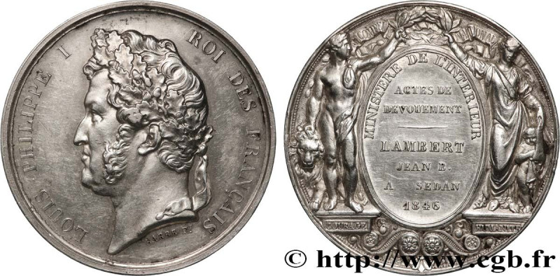 LOUIS-PHILIPPE I
Type : Médaille, Actes de dévouement 
Date : 1846 
Mint name / ...