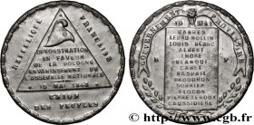 SECOND REPUBLIC
Type : Médaille, Gouvernement insurrectionnel à l’Hôtel de Ville 
Date : 1848 
Mint name / Town : 75 - Paris 
Metal : alloy 
Diameter ...