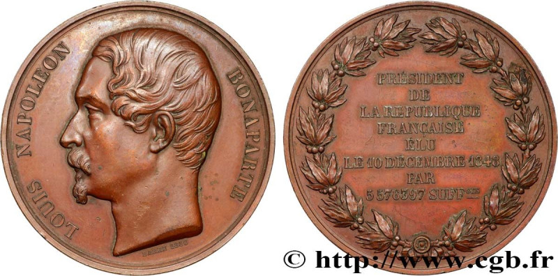 SECOND REPUBLIC
Type : Médaille, Élection du président Louis Napoléon Bonaparte ...