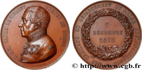 SECOND REPUBLIC
Type : Médaille, Baron de Vincent, préfet du Rhône 
Date : 1851 
Metal : copper 
Diameter : 60  mm
Weight : 116,85  g.
Edge : lisse + ...