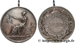 POLICE AND GENDARMERIE
Type : Médaille, Police de la Ferté-sous-Jouarre 
Date : n.d. 
Metal : silver 
Diameter : 47,5  mm
Engraver : BRENET Nicolas-Gu...