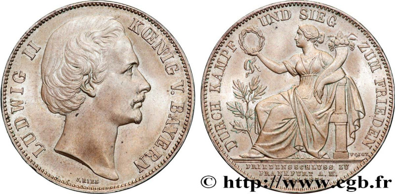 GERMANY - KINGDOM OF BAVARIA - LUDWIG II
Type : Thaler à la victoire 
Date : 187...