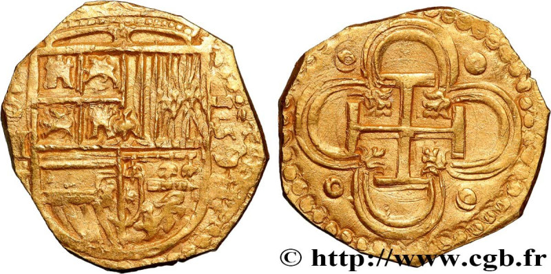 SPAIN - KINGDOM OF SPAIN - PHILIP II
Type : 2 Escudos 
Date : 1591 
Mint name / ...