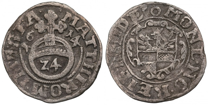 Germany, Hildecsheim city of, Groschen 1614 Czytelny przykład grosza. Reference:...