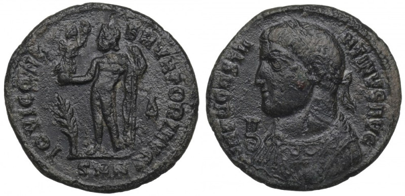 Roman Empire, Constantine I, Follis Nicomedia Ładny, w pełni czytelny przykład l...