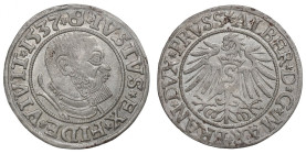 Germany, Preussen, Albrecht Hohenzollern, Groschen 1537, Konigsberg