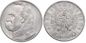 II Republic of Poland, 10 zloty 1937 Pilsudski