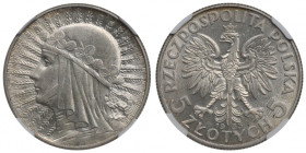 II Republic of Poland, 5 zloty 1933 Polonia - NGC MS61