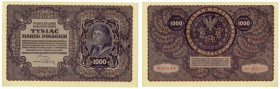 II RP, 1000 marek polskich 1919 III SERJA AH