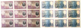 Spain, Lot of 50 pesetas 1928